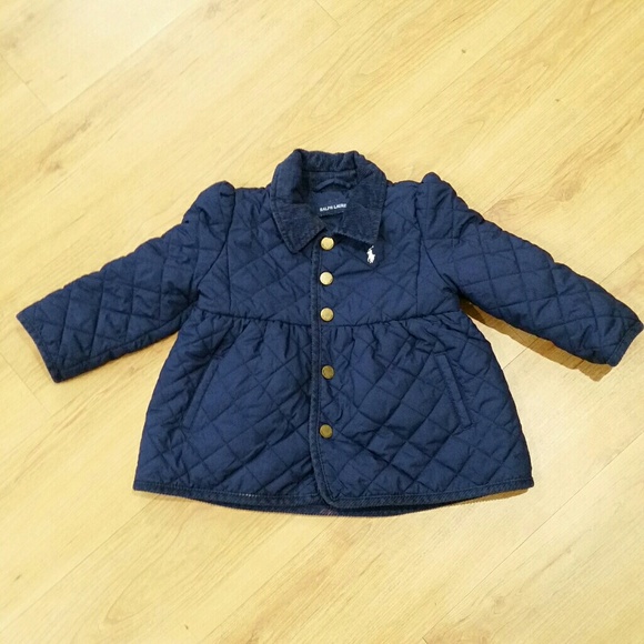 Polo Ralph Lauren Other - Polo Ralph Lauren Girls Quilted Jacket Navy Size 2